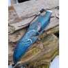 АКУЛА авторський ніж ручної роботи AlexKnifemaker, сталь CPM REX 121, 67 HRC, купити замовити в Україні